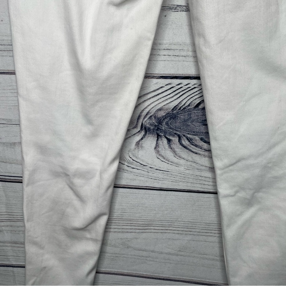 American Eagle outfitters white ripped super high-rise jagging size 4 - Picture 10 of 16